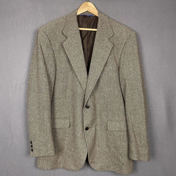 Pendleton Blazer Sport Coat Men 42L Button Wool Jacket USA
